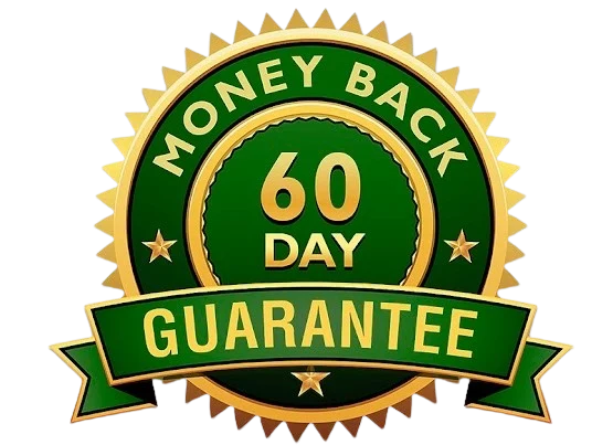 60 Day Money Back Guarantee